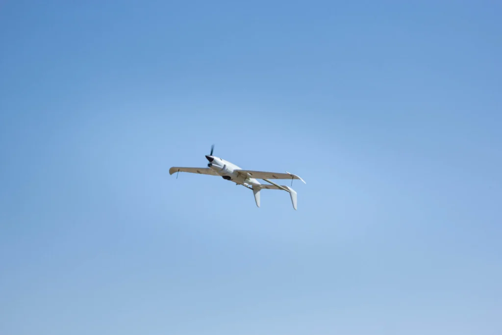 Raybird UAV in flight
